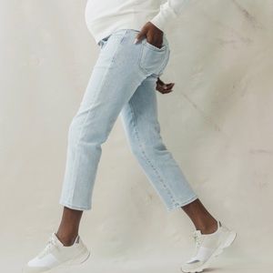 NWT Blanqi Maternity Straight Leg Denim